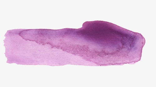 Purple Watercolour Brush Stroke, HD Png Download, Transparent PNG