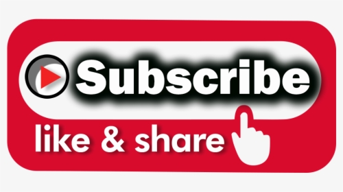 Png Subscribe Button Transparent - Like And Subscribe Thumbnail, Png Download, Transparent PNG