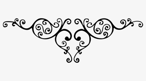 Clipart Swirls Flourishes - Swirl Clipart Transparent Background, HD Png Download, Transparent PNG