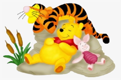 Winnie The Pooh And Friends Clipart - Pooh Bear Piglet And Tigger, HD Png Download, Transparent PNG