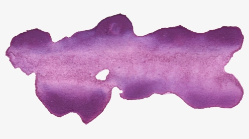 Watercolor Brush Png Purple, Transparent Png, Transparent PNG