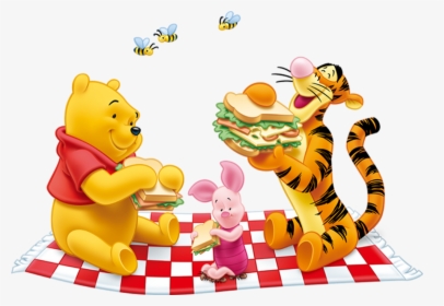Fall Clipart Winnie The Pooh - Pooh Piglet And Tigger, HD Png Download, Transparent PNG