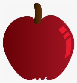 Transparent Red Apple Png - صورة تفاحة كرافت, Png Download, Transparent PNG