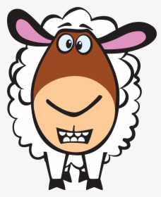 Transparent Sheep Head Png - Perry The Sheep Fell Asleep, Png Download, Transparent PNG