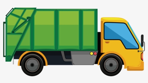 Garbage Truck Vector Graphics Car Illustration - Garbage Truck Png, Transparent Png, Transparent PNG