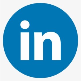 Linkedin Logo Circle, HD Png Download, Transparent PNG