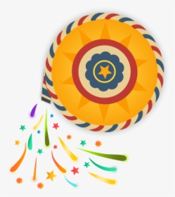 Cracker Clipart Chakri - Happy Diwali Whatsapp Stickers, HD Png Download, Transparent PNG