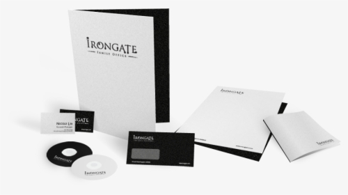 Corporate Stationery Design Family Office Irongate - Office Stationery Design Png, Transparent Png, Transparent PNG