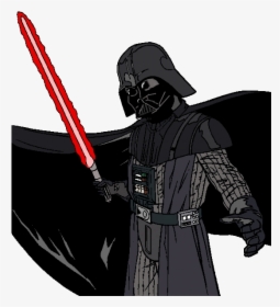 Darth Vader Star Wars Clip Art Black Transparent Png - Star Wars, Png Download, Transparent PNG