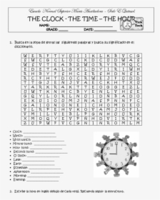 Transparent Hour Hand Png - March Word Search, Png Download, Transparent PNG