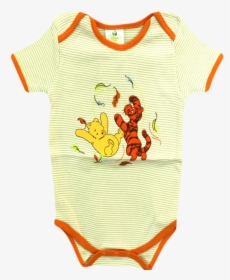 Disney Baby Winnie The Pooh Grey Stripes Bodysuits - Cartoon, HD Png Download, Transparent PNG