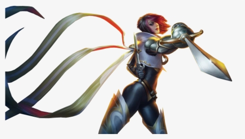Classic Fiora Skin Old Png Image - Lol Fiora Png, Transparent Png, Transparent PNG