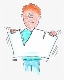 Paper Tearing Cartoon Png , Png Download - Do Not Tear The Paper, Transparent Png, Transparent PNG