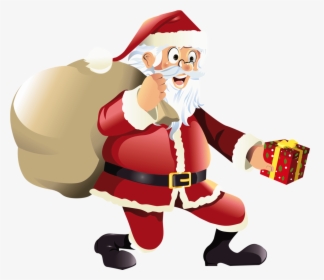 Santa Claus Png - Santa With Transparent Background, Png Download, Transparent PNG