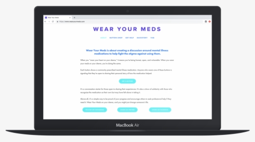 Wearyourmeds Web Macbook - Computer Icon, HD Png Download, Transparent PNG