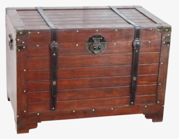 Treasure Chest Png Transparent Image - Wooden Transparent Box Png, Png Download, Transparent PNG