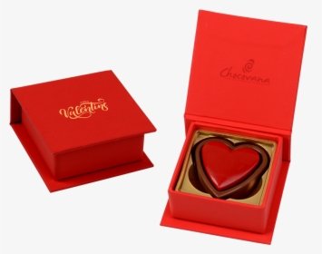 Double Heart, 2 Pcs Customized Heart Belgian Chocolates - Box, HD Png Download, Transparent PNG