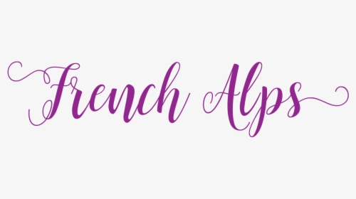French Alps Png - Calligraphy, Transparent Png, Transparent PNG
