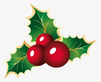 Transparent Holly Holiday - Transparent Background Holly Clipart, HD Png Download, Transparent PNG