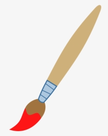 Paintbrush Clip Art - Paintbrush Clipart, HD Png Download, Transparent PNG