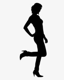 African American Woman Hiking Png - Силуэт Девушка Грустит, Transparent Png, Transparent PNG