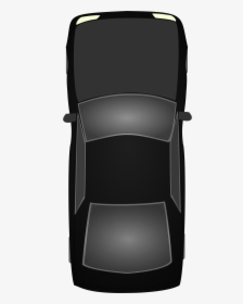 Black Car Topview Big - Car Clipart Top View Black, HD Png Download, Transparent PNG