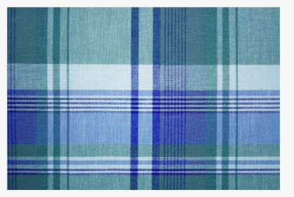 Clip Art Blue Plaid Pattern - Blue Green And White Plaid Fabric, HD Png Download, Transparent PNG