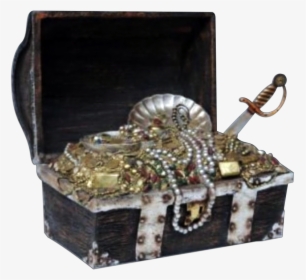 Treasure Chest - Treasure Chest Statue, HD Png Download, Transparent PNG