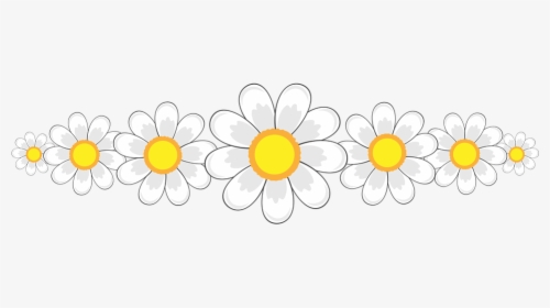 Flower, Framework, Flowers, Spring, Marguerite, White - Circle, HD Png Download, Transparent PNG