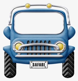 Safari Jeep Clipart Png - Zoo Jeep Clipart, Transparent Png, Transparent PNG