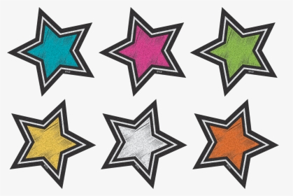 Tcr3554 Chalkboard Brights Stars Mini Accents Image - Optical Center Of Camera, HD Png Download, Transparent PNG