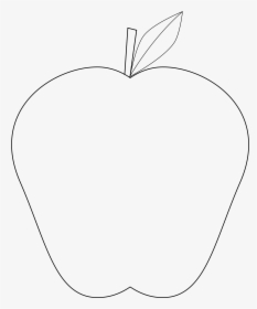 Apple Outline Png - Line Art, Transparent Png, Transparent PNG