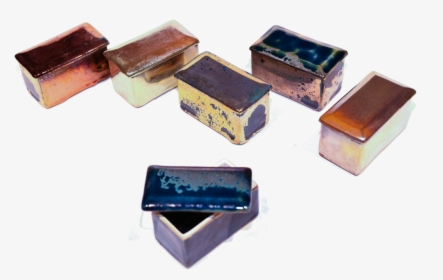 Ceramic Rectangular Treasure Box In Antique Metallic - Crystal, HD Png Download, Transparent PNG