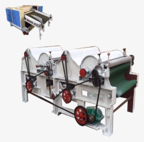Multi-rollers Cotton Waste Yarn Opening Machine/chemical - Metal Lathe, HD Png Download, Transparent PNG