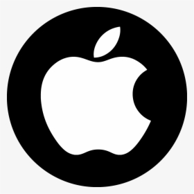 Apple Logo White Png Clip Art Transparent Library - Apple White Icon Png, Png Download, Transparent PNG