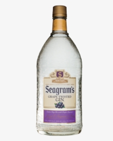 Seagram S Gin Usa Twisted Grape - Seagrams Gin 1.75 L, HD Png Download, Transparent PNG