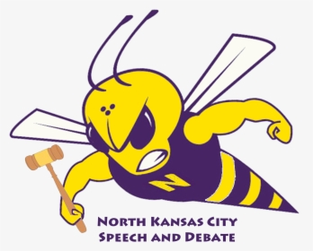 Speech And Debate Hornet Colored, HD Png Download, Transparent PNG