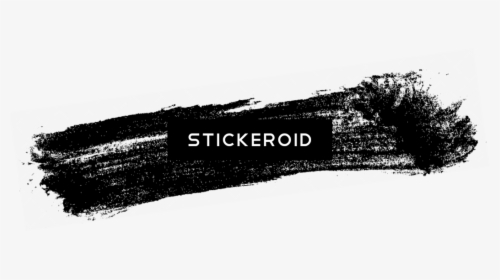 Grunge Stroke Banner - Black Brush Stroke Png, Transparent Png, Transparent PNG