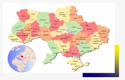 About Ukraine Map - Oo Bogomolets National Medical University In Ukraine, HD Png Download, Transparent PNG
