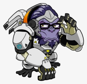 Yeti Winston Png - Overwatch Winston Clipart, Transparent Png, Transparent PNG