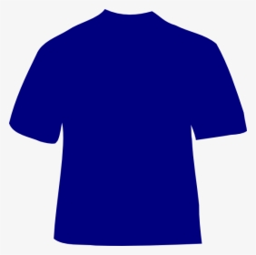 T Shirt Template Navy Blue Clipart , Png Download - Navy Blue Shirt Clipart, Transparent Png, Transparent PNG