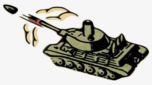 Weapon,vehicle,tank - Tank Battle Clipart, HD Png Download, Transparent PNG