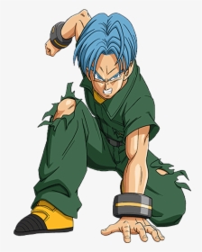 Dragon Ball Z Marron And Trunks - Super Dragon Ball Heroes Trunks, HD Png Download, Transparent PNG