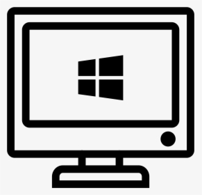This Icon Looks Just Like A Computer Monitor With A - Windows Client Icon, HD Png Download, Transparent PNG