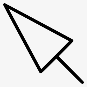 Cursor - Triangle, HD Png Download, Transparent PNG