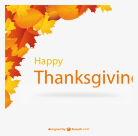 Thanksgiving Party Christmas - Vector Happy Thanksgiving Transparent Background, HD Png Download, Transparent PNG