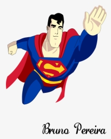Transparent Super Man Png - Superman Flying Clipart, Png Download, Transparent PNG