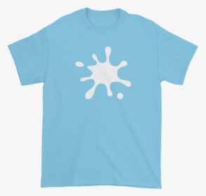 T Shirt With White Splat   Data Zoom //cdn - Pastelle Basketball T Shirt, HD Png Download, Transparent PNG