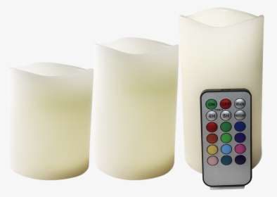 Real Wax Color Changing Led Electric Candle - Candle, HD Png Download, Transparent PNG