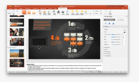 What Is New In Powerpoint 2016 For Mac - Microsoft Office 2016 Powerpoint, HD Png Download, Transparent PNG